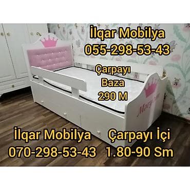 ucuz krafat: Oğlan üçün, Yeni, Çarpayı, Bazasız, Matrassız, Siyirməsiz — 6