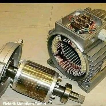 dövrüyə nasosu: Elektrik motorların sarğısı. Elektrik motorların təmirisarğısı və — 1