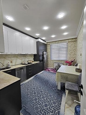 lenkaran kiraye: Məkan: geniş və işıqlı mənzil interyeri Masazır Qurtuluş 93 3 otaq 82 — 7