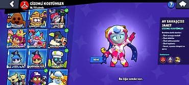 18 lik velosiped: Brawl Stars oyun hesabında nadir və tematik kostyumlar kolleksiyası - — 4