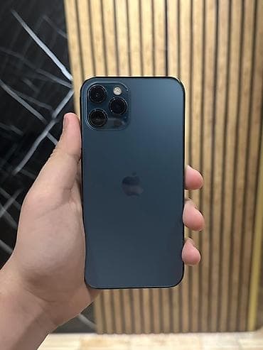 IPhone 12 Pro, 128 GB, Pacific Blue, Face ID lalafo.az -da IPhone 12 Pro, 128 GB, Pacific Blue, Face ID