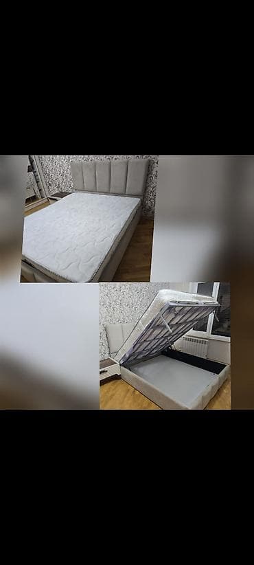 İşlənmiş, İkinəfərlik çarpayı, Bazalı, Matras ilə