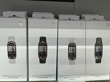 iphone saatlari: Yeni, Smart qolbaq, Xiaomi, Bildirişlər, rəng - Ağ — 10