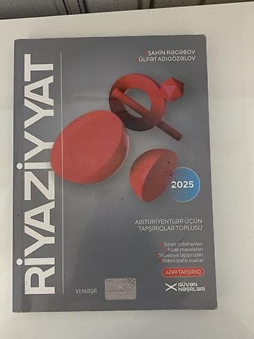 Riyaziyyat – Abituriyentlər üçün tapşırıqlar toplusu (2025)
