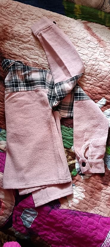 jordan jaket: Uşaq üçün isti flanel köynək-kardiqan - Brend: EsteRella - Ölçü: 11 — 2