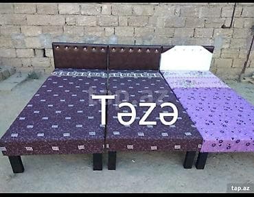 Çarpayı təzə Hazırları var Çatdırılma var 1 nəfərlik 60 manat 2