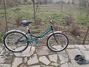 velosiped motoru qiymetleri: İşlənmiş Şəhər velosipedi Aist, 24", sürətlərin sayı: 32, Ödənişli çatdırılma — 4