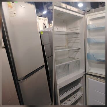 Blenderlər: İki qapılı soyuducu - Rəng: gümüşü/metallik - Yuxarıda soyuducu — 1