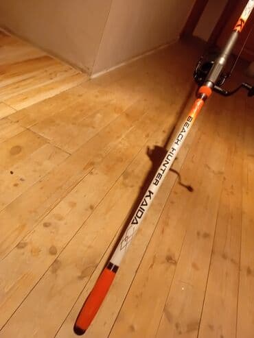 kaida: Salam Kaida firmasının 4.25 m spilniki və üstündə kaida baraban — 2