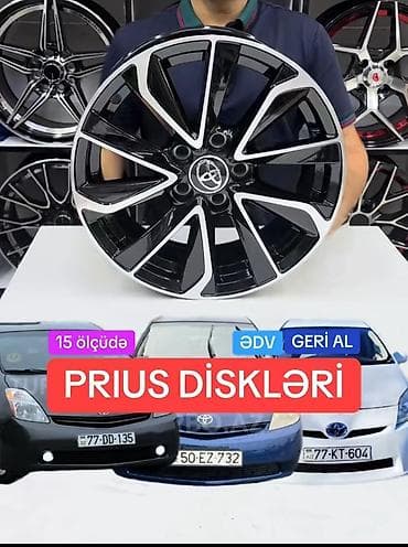 sukan dəsti: Disk Toyota R 15, 5 Boltlu — 8