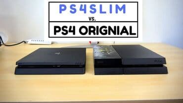 Playstation 4 slim 500 gb, 1 trb Bir original pultla - 400 azn Iki