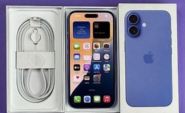 iphone 5 plata: IPhone 16, 128 GB, Göy — 2
