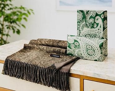 Другая женская одежда: Şarf qutuda - Rənglər: bej-qəhvəyi, tünd boz, açıq boz və çoxrəngli — 7