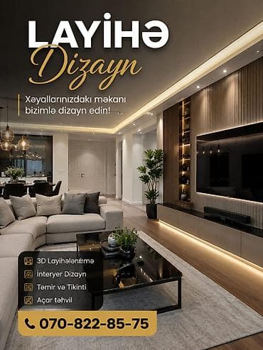 Ремонт и строительство: İnteryer Ve Dizayn xidmətlərimiz Naxcıvan və Bakı 7/24 əlaqə saxlaya — 6