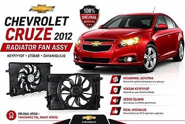 radiator satisi: Chevrolet Cruze ehtiyat hissələri ✅️Ön nakladka ✅️Arxa nakladka — 1