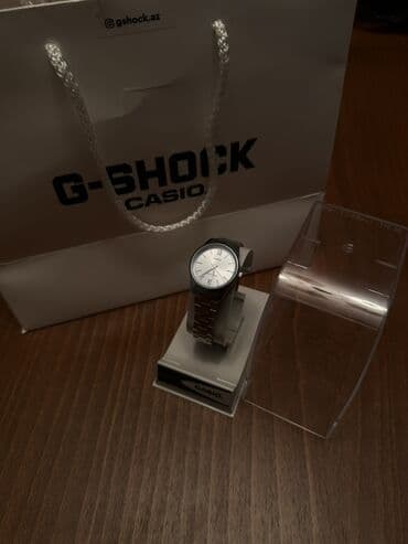 Eynəklər: Qol saatı, Casio, rəng - Gümüşü — 3