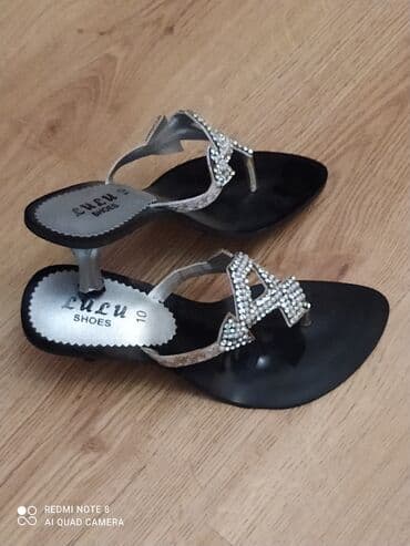 qadın vyetnamkaları: Ölçü: 37, rəng - Qara, Yeni — 1