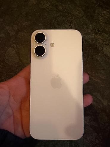 kreditle ayfon: IPhone 16, 128 GB, Ağ — 2