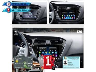 maşın manitoru: Hyundai i20 17-18 android monitor 🚙🚒 ünvana və bölgələrə ödənişli — 2