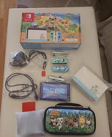 samsung a23 ekran: 🍃 Nintendo Switch Animal Crossing Edition (Japan Version) Həm oyun — 2