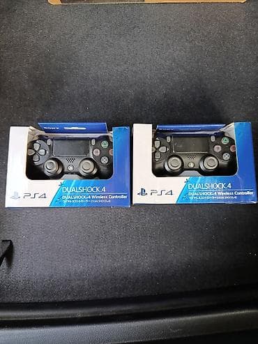 ps4 plus: Məhsul: Sony PlayStation 4 Slim konsolu + 2 ədəd DualShock 4 simsiz — 1