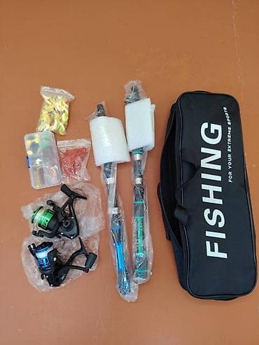 rod island: 1.5 m balıqtutanlar satılır.Yenidir hamısı 2 sin birlikdə alana — 5