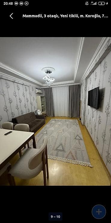 Xirdalan kiraye ev tam temirli eşyali Bina Evi Aileli Şexslere — 2