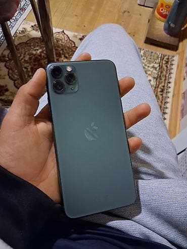iphone 11 pro max kabro: IPhone 11 Pro Max, 64 GB, Midnight, Face ID — 5