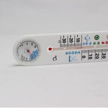istilik ölçən cihaz: Termometr və nəmişlik ölçən cihaz Mexaniki termometr Rütubət ölçən — 3