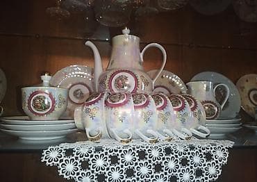 cay: Çay dəsti, Farfor, Madonna, 6 nəfərlik, Almaniya — 1