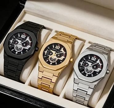 qol sati: Minimalist qara qol saatı — 1