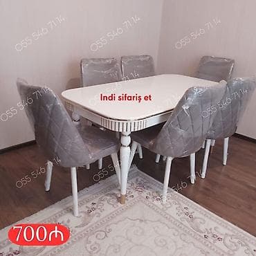 stull: Qonaq otağı üçün, Yeni, 6 stul — 1