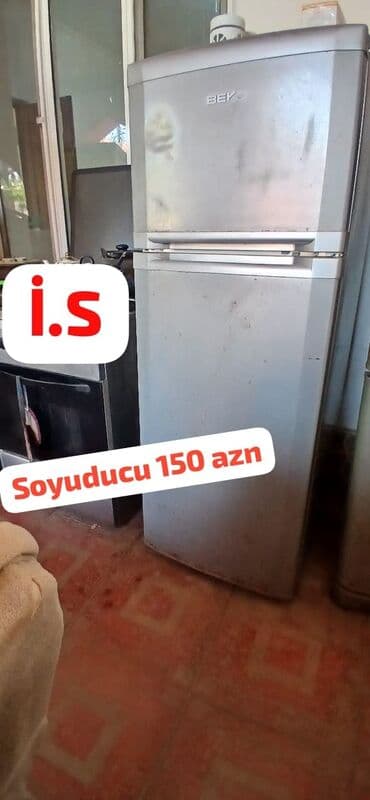 ikinci əl mini soyuducu: İşlənmiş 1 qapılı Beko Soyuducu Satılır, rəng - Gümüşü — 1