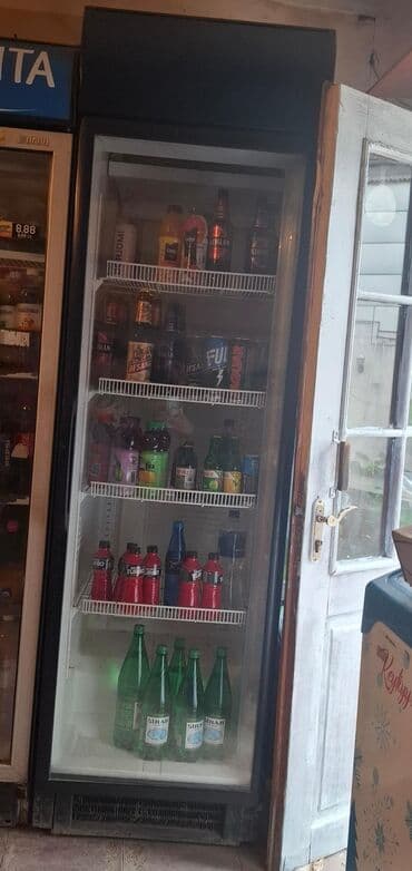 iki kameralı soyuducu: Vitrin tipli ticarət soyuducusu - Tək qapılı, şüşə önlü vitrin – — 1