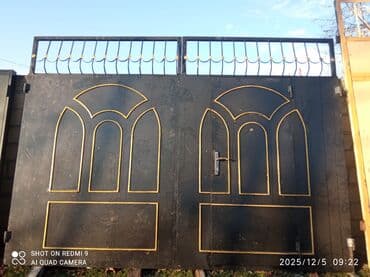 saatlarin alişi ve satişi: İşlənmiş Dəmir Həyət darvazası, Mexaniki, Qapı ilə, rəng - Qara, Kredit yoxdur, Ödənişli quraşdırma, Ödənişli çatdırılma — 2