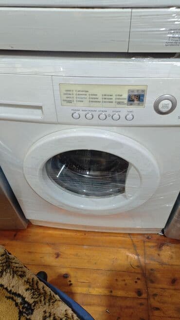 elektron supurge: Paltaryuyan maşın LG, 7 kq, Avtomat, Qurutmasız, Kredit yoxdur — 10