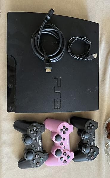Sony PlayStation 3 (PS3) Slim oyun konsolu dəsti Komplekt: - PS3 Slim — 1