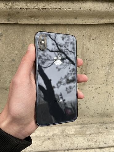 iphone 14 yeni: IPhone X, 64 GB, Space Gray, Zəmanət, Simsiz şarj, Sənədlərlə — 1