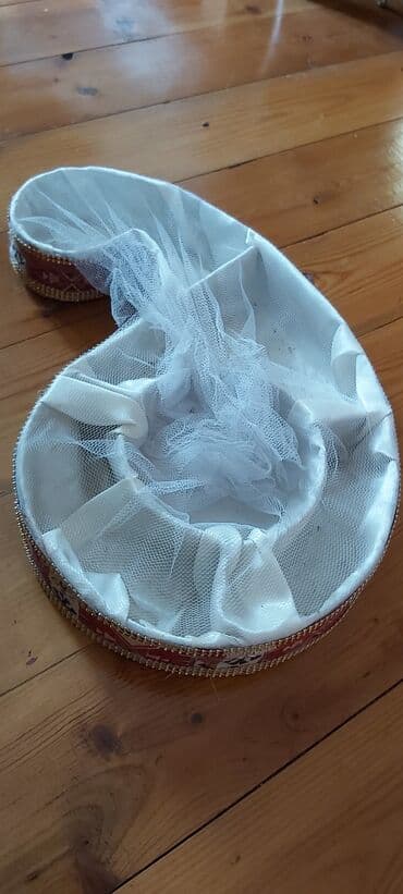 metbex tulleri: Tort qabi ve hediyye teqdim etmek ücün Zərif bəzəkli bu dekorativ — 6