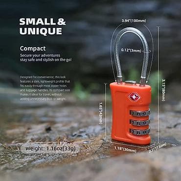 baqaj jaluzu: ÇAMADAN KİLİDİ NCN HAMBURG MAGAZASINA MEXSUSDUR TSA təsdiqli — 6