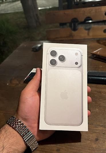17 iphone: IPhone 17 Pro Max, 256 GB, Gümüşü, Zəmanət — 1