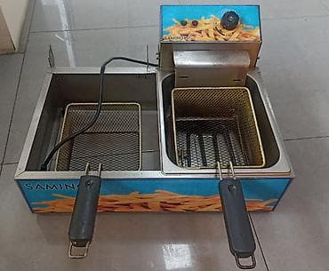 tost makinesi: Elektrik doner aparatı və ikiqablı fritöz dəsti Məhsul tərkibi: - — 2