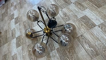 Çılçıraq, 7 lampa, Metal