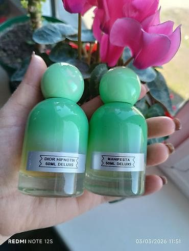 Bədənə qulluq: Məhsul: Qadın ətirləri – 50 ml “Deluxs” flakonlar Variantlar: - Dior — 2