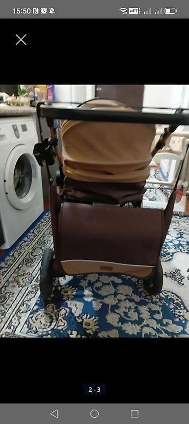 Uşaq geyimi və ayaqqabıları: Çıxarılmayan beşikli araba, Yaş: <1 ay — 2