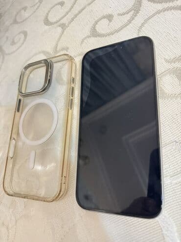 kaustik soda: IPhone 16 Pro Max, 256 GB, White Titanium, Barmaq izi, Face ID, Simsiz şarj — 4