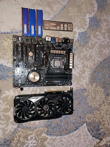 kompyuter: PC komponentləri paketi - Prosessor: Intel Core i7-4790K, baza — 6