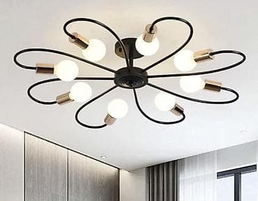Çılçıraq, 8 lampa, Metal