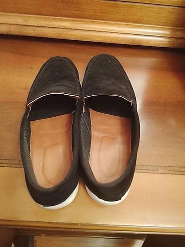 Qara rəngli kişilər üçün slip-on tipli ayaqqabı - Model