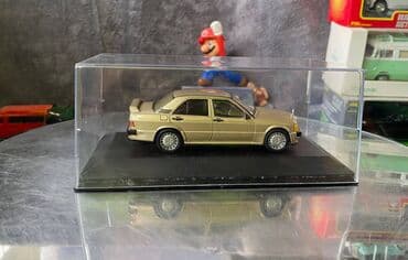 metbex tavan modelleri: Коллекционная модель Mercedes-Benz 190E 2.3 16V W201 gold 1984 EDICOLA — 16